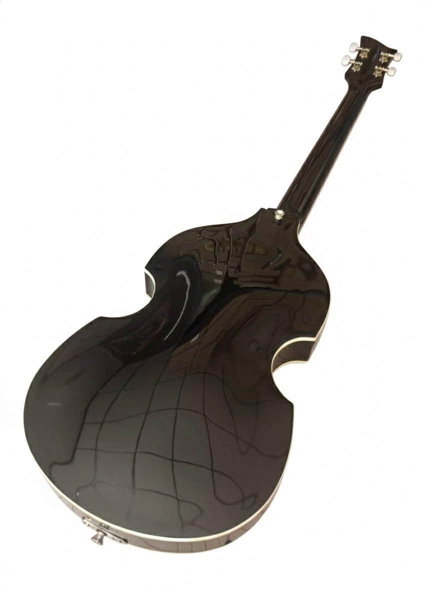 Electric Bass Guitar 4 String 41 Inch Short Scale Hollow Basswood Body U49325