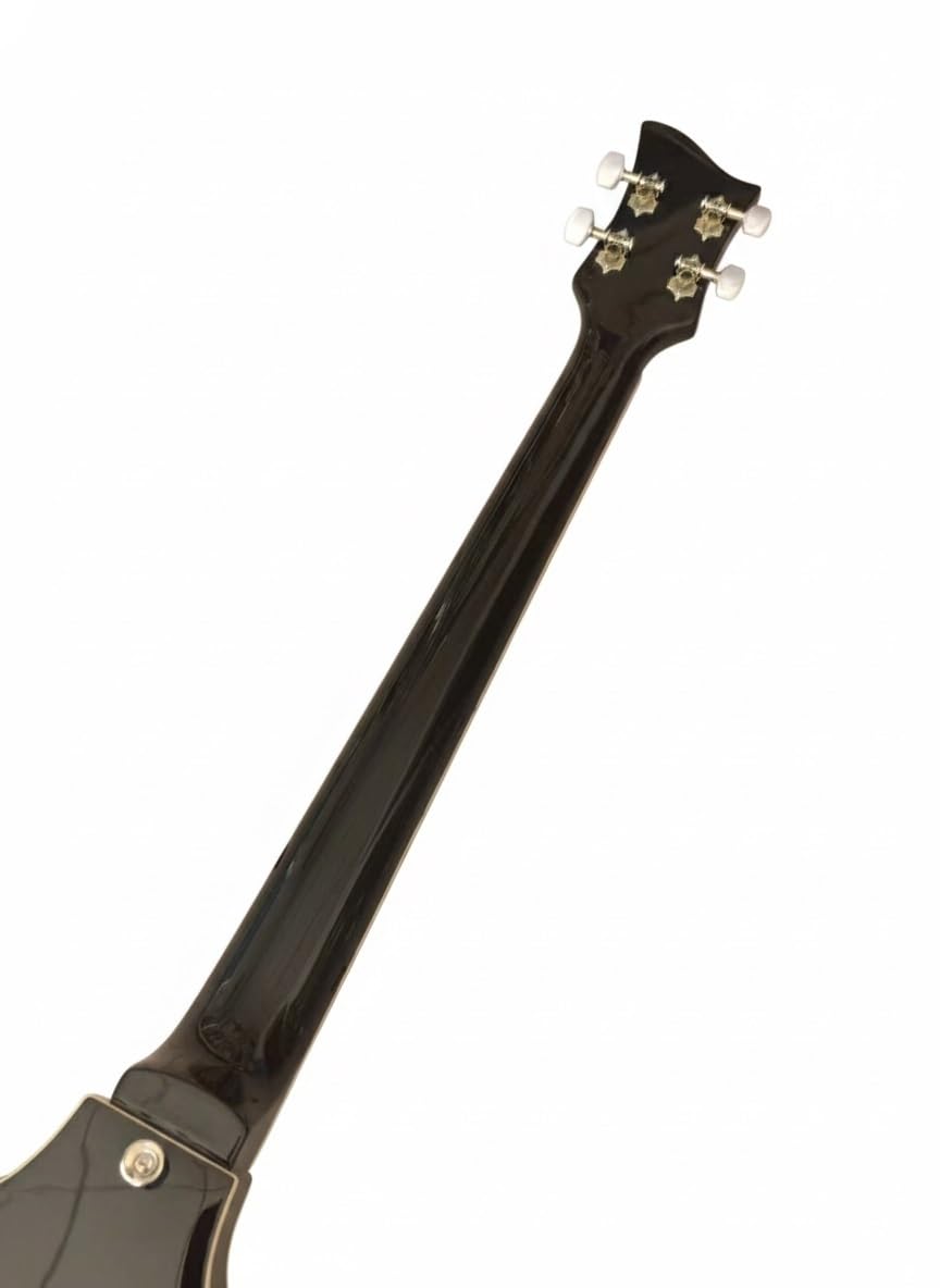 Electric Bass Guitar 4 String 41 Inch Short Scale Hollow Basswood Body U49325