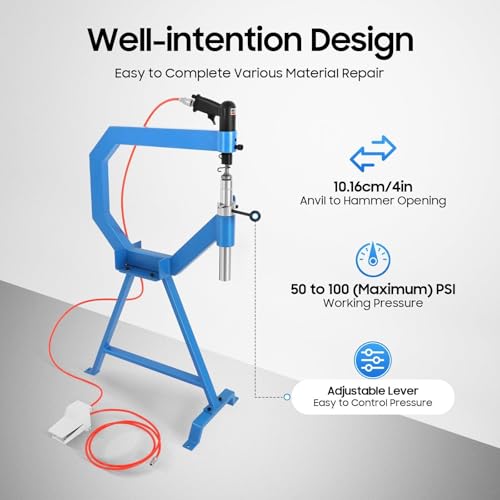 Pneumatic Planishing Hammer with Foot Pedal A50406