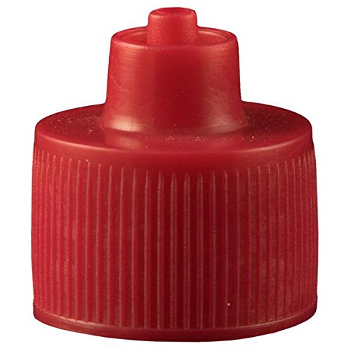 Red Luer Lock Bottle Cap 20-410, Bag of 10 V67800