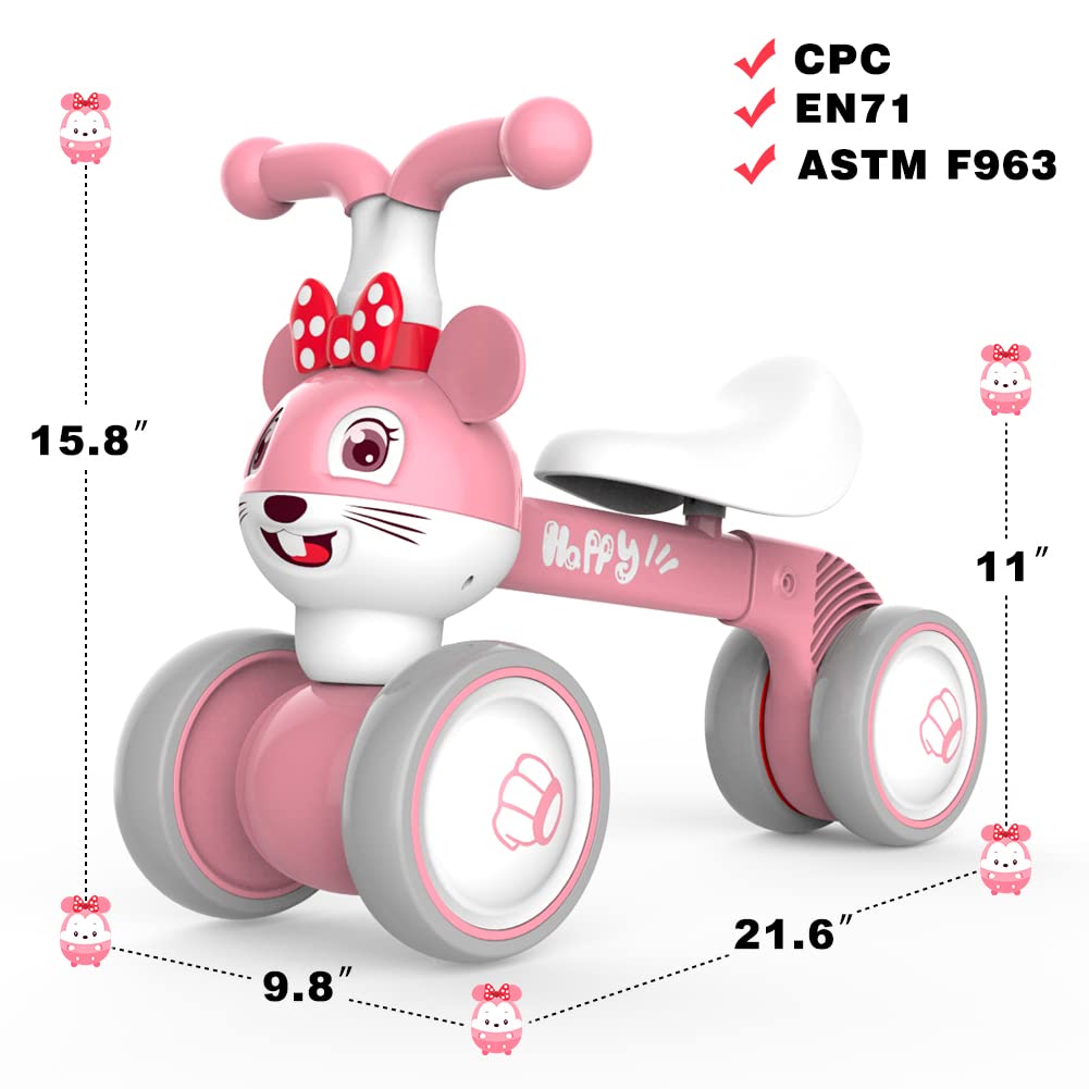 Baby Balance Bike Pink G41620