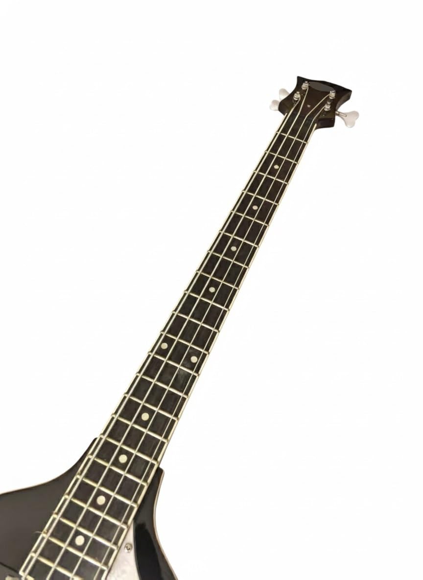 Electric Bass Guitar 4 String 41 Inch Short Scale Hollow Basswood Body U49325
