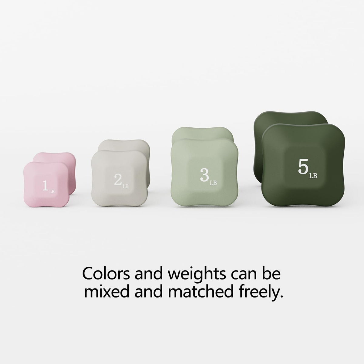 Neoprene-Coated Dumbbells Set of Two O28967