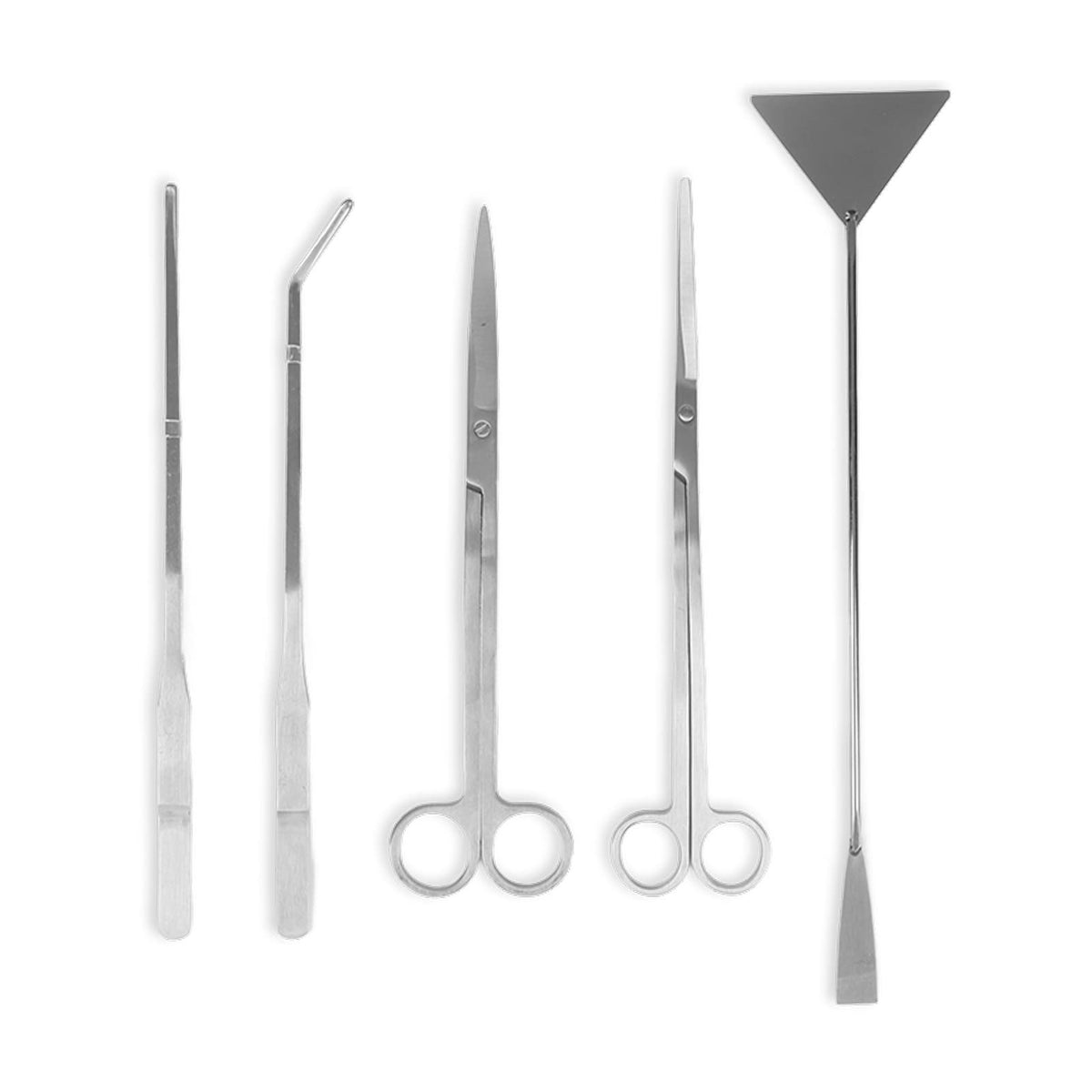 Steel Aquascaping Kit with Tweezers Shovel N913