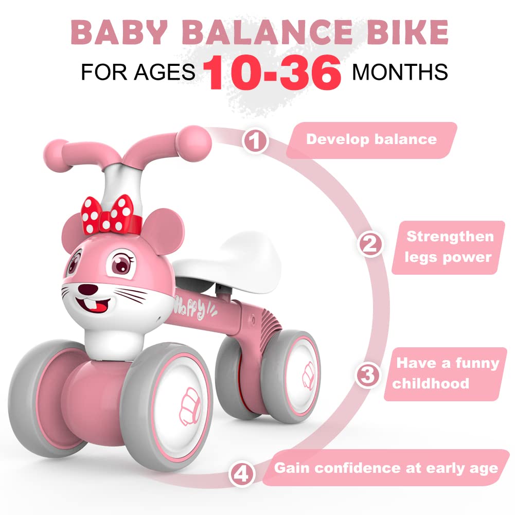 Baby Balance Bike Pink G41620