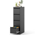4 Drawer Metal File Cabinet with Lock M208072