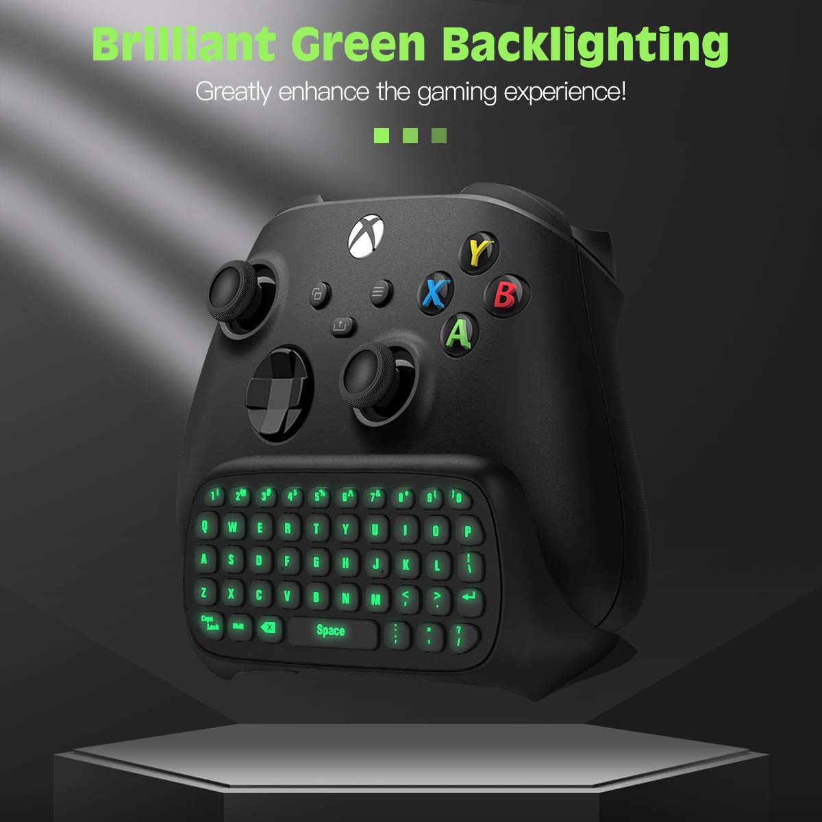 Green Backlight Keyboard for Xbox Gaming Controller C927