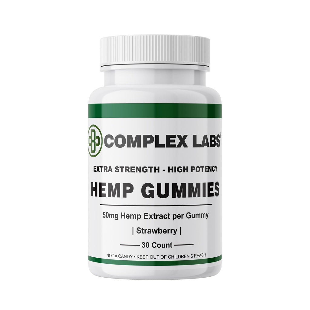 Hemp Gummies 50mg Strawberry Flavor R93939
