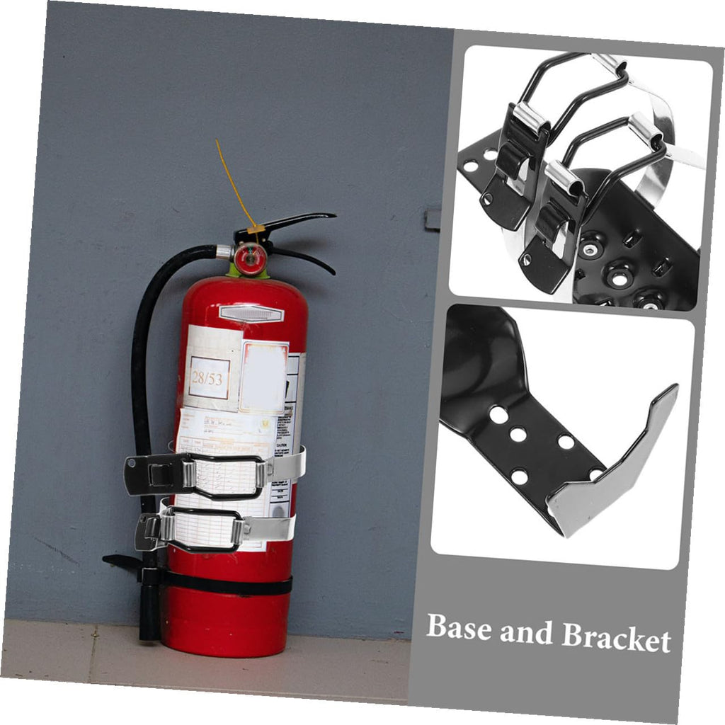 2 Pcs Fire Extinguisher Mounting Kit Wall Bracket Holder V671250