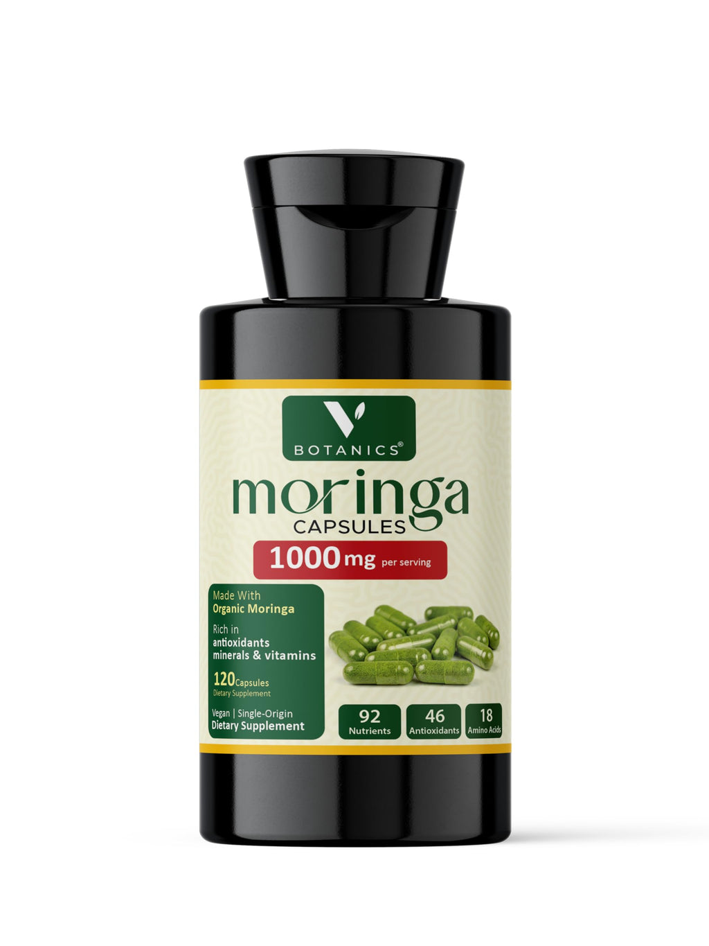 Moringa Powder Capsules 1000 mg 2 Pack 120 Capsules P238994