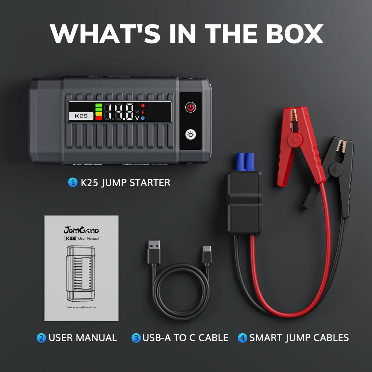 12V Portable Jump Starter P4463