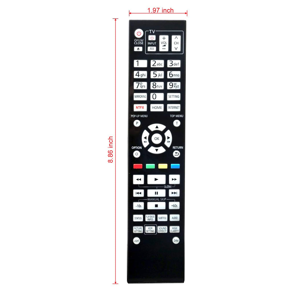 Replace Remote Control for 4K Blu-ray Player F779