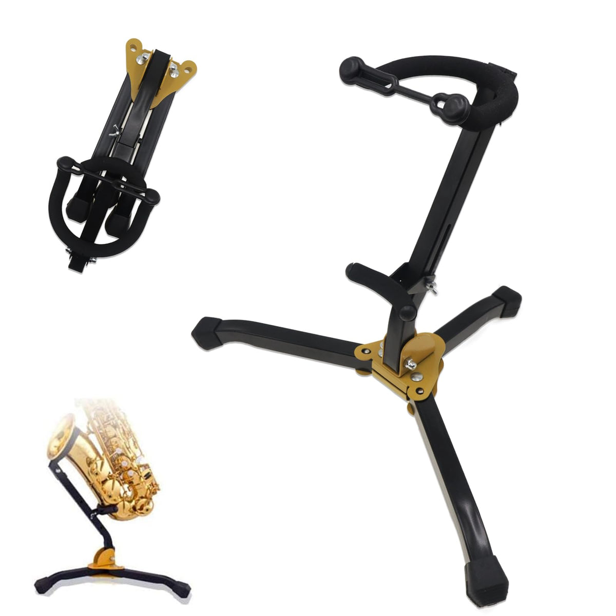 Folding Alto Tenor Saxophone Stand C233821