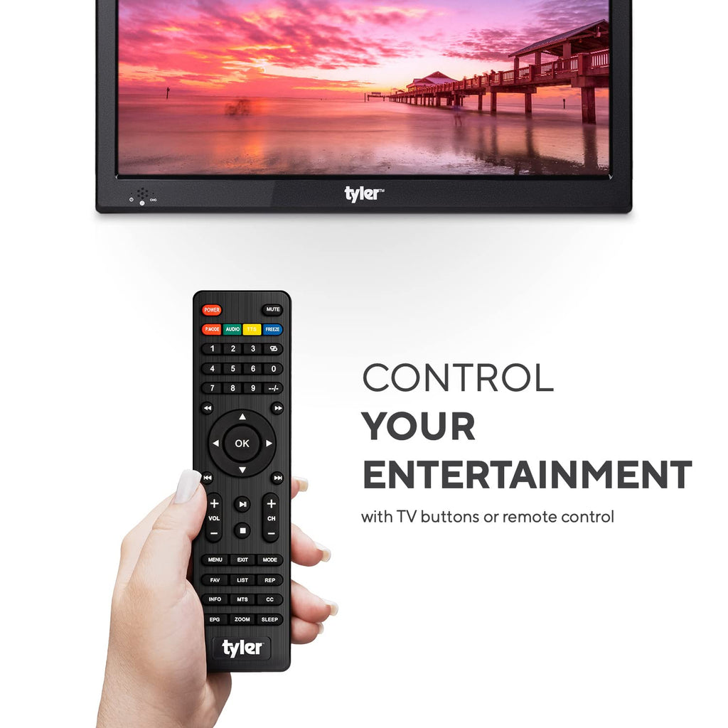Portable TV LCD Monitor Battery Powered Wireless Capability HD-TV W795