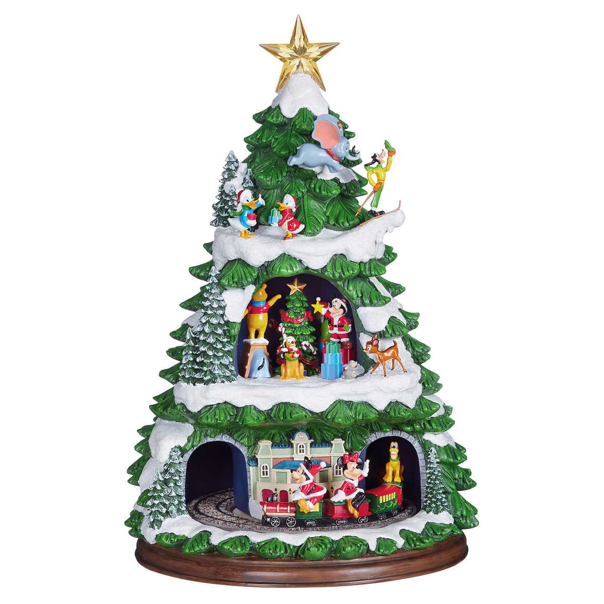 Animated Christmas Tree 17" Inch with 8 Holiday Songs V200349
