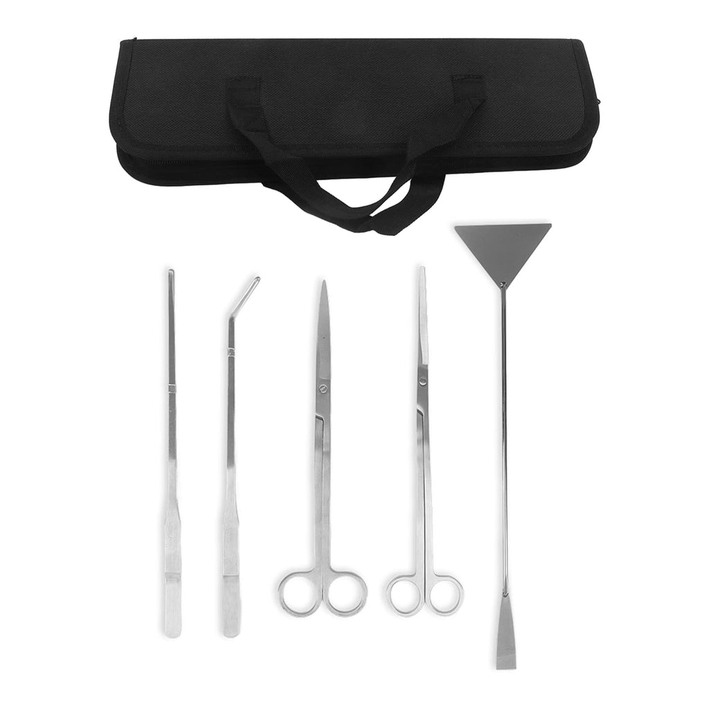 Steel Aquascaping Kit with Tweezers Shovel N913