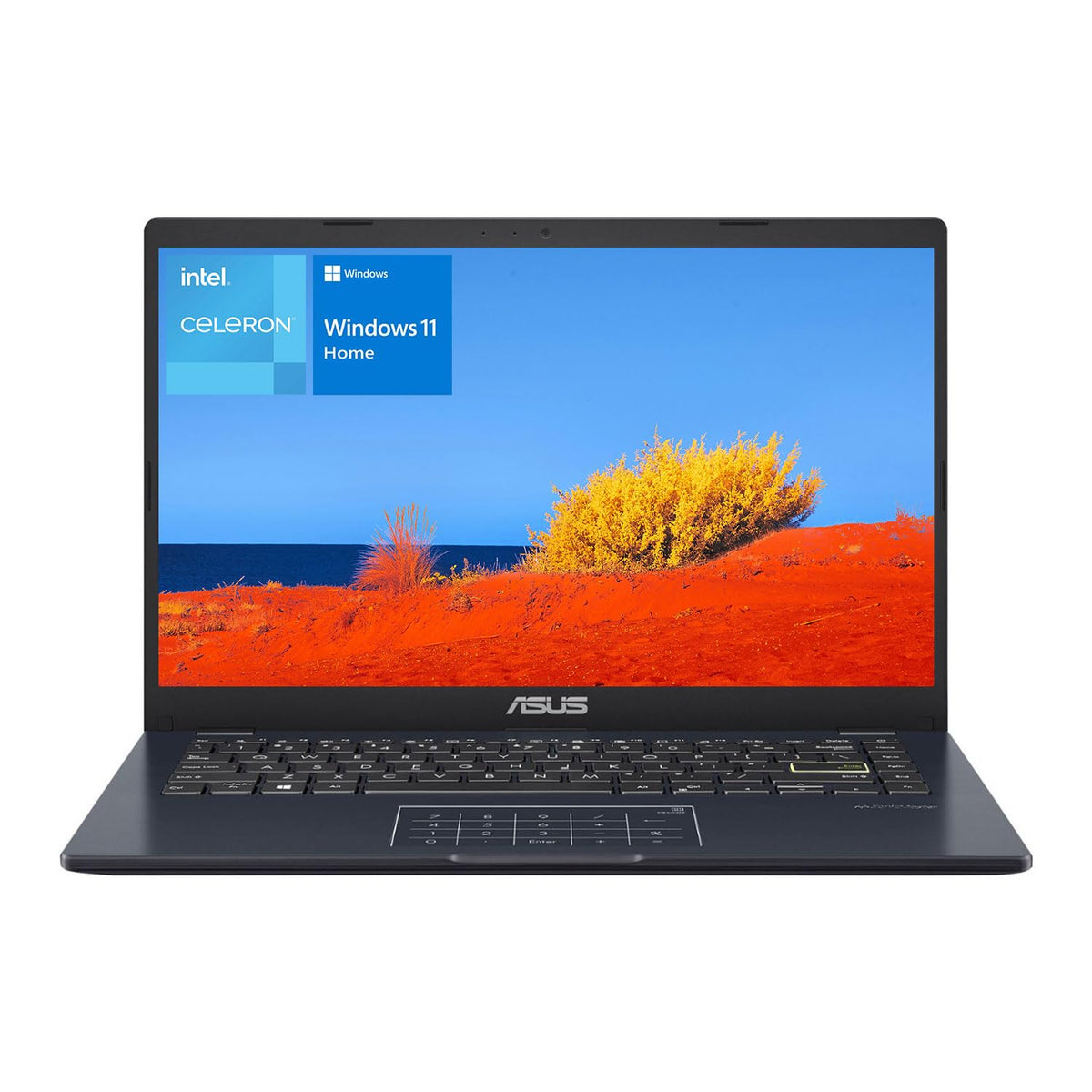 14" Laptop Intel Celeron N4500 4GB 64GB eMMC Quiet Blue M356