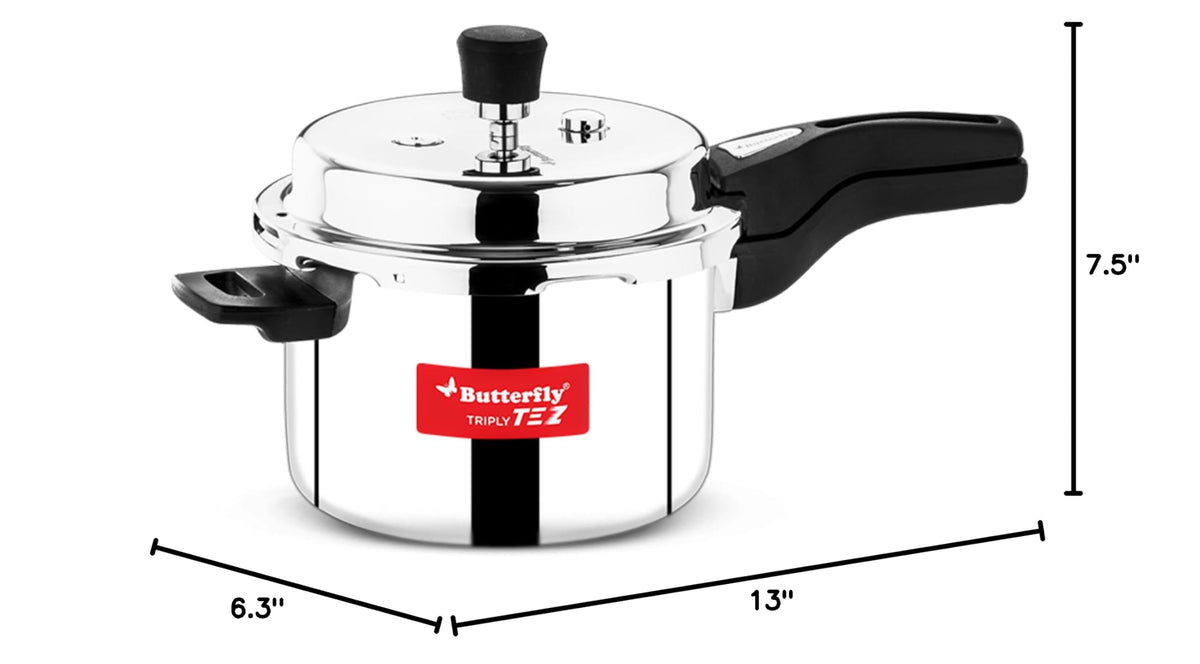 3 Liter Stainless Steel Pressure Cooker E9515