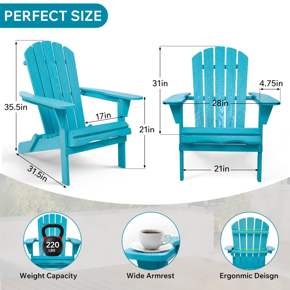 Folding Wooden Adirondack Chair E83101
