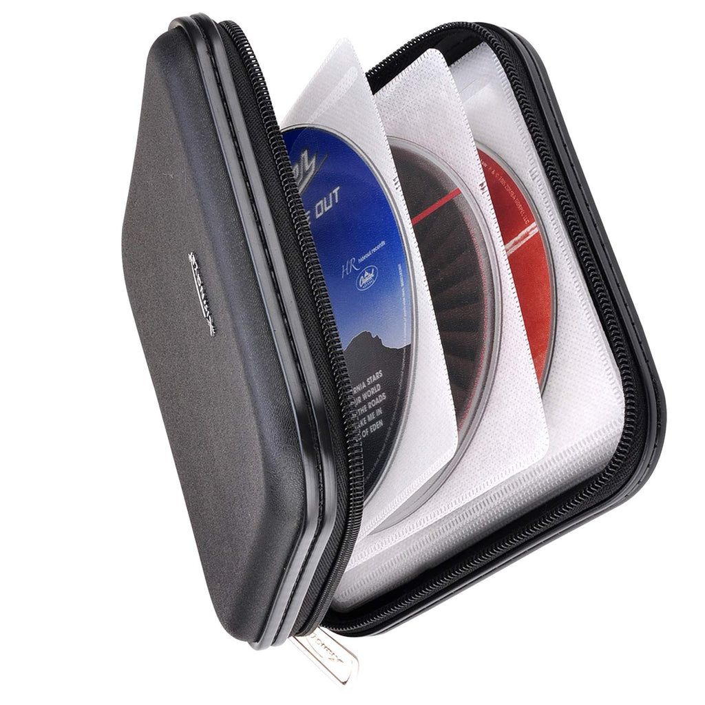 32 Capacity Black CD DVD Wallet T646
