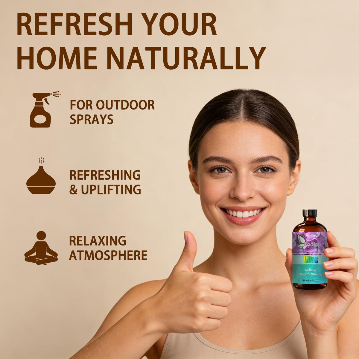 Lilac and Lavender Essential Oil 4 Fl Oz S23271