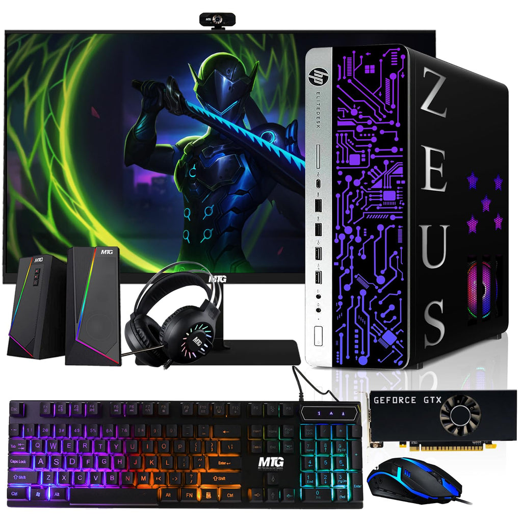Gaming PC, i5, 16GB RAM, 1TB SSD + 4TB HDD G85410