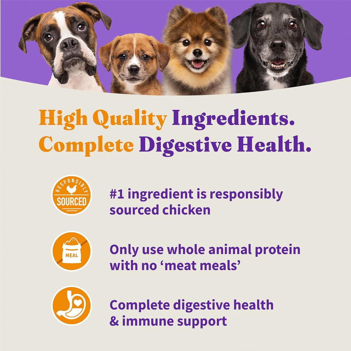 Small Breed Chicken & Brown Rice Dog Food 3.5 lb T2827