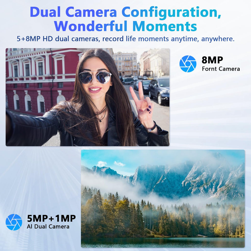 Android 16 Tablet 10 Inch with Case, 26GB RAM 128GB ROM F600
