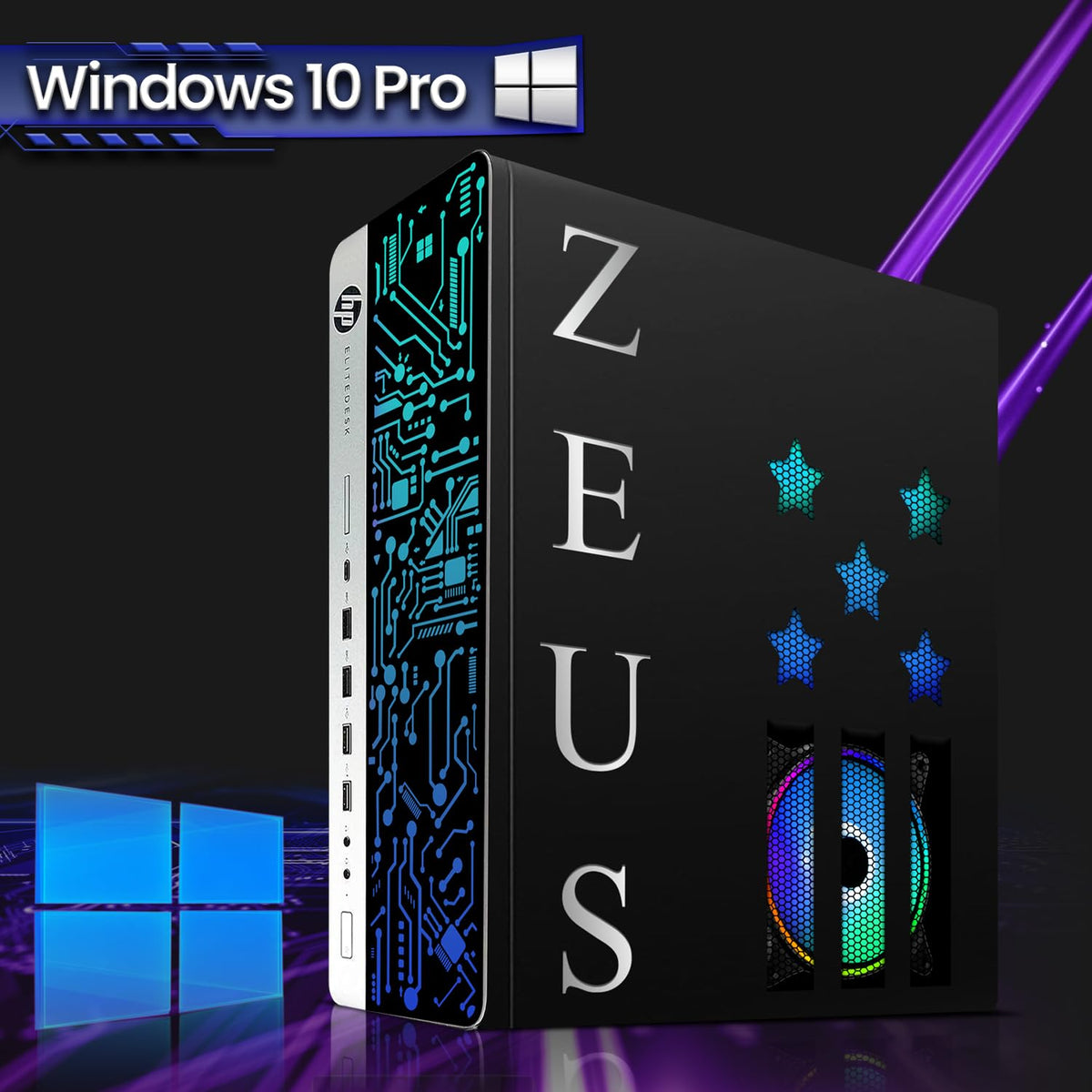 Gaming PC, i5, 16GB RAM, 1TB SSD + 4TB HDD G85410