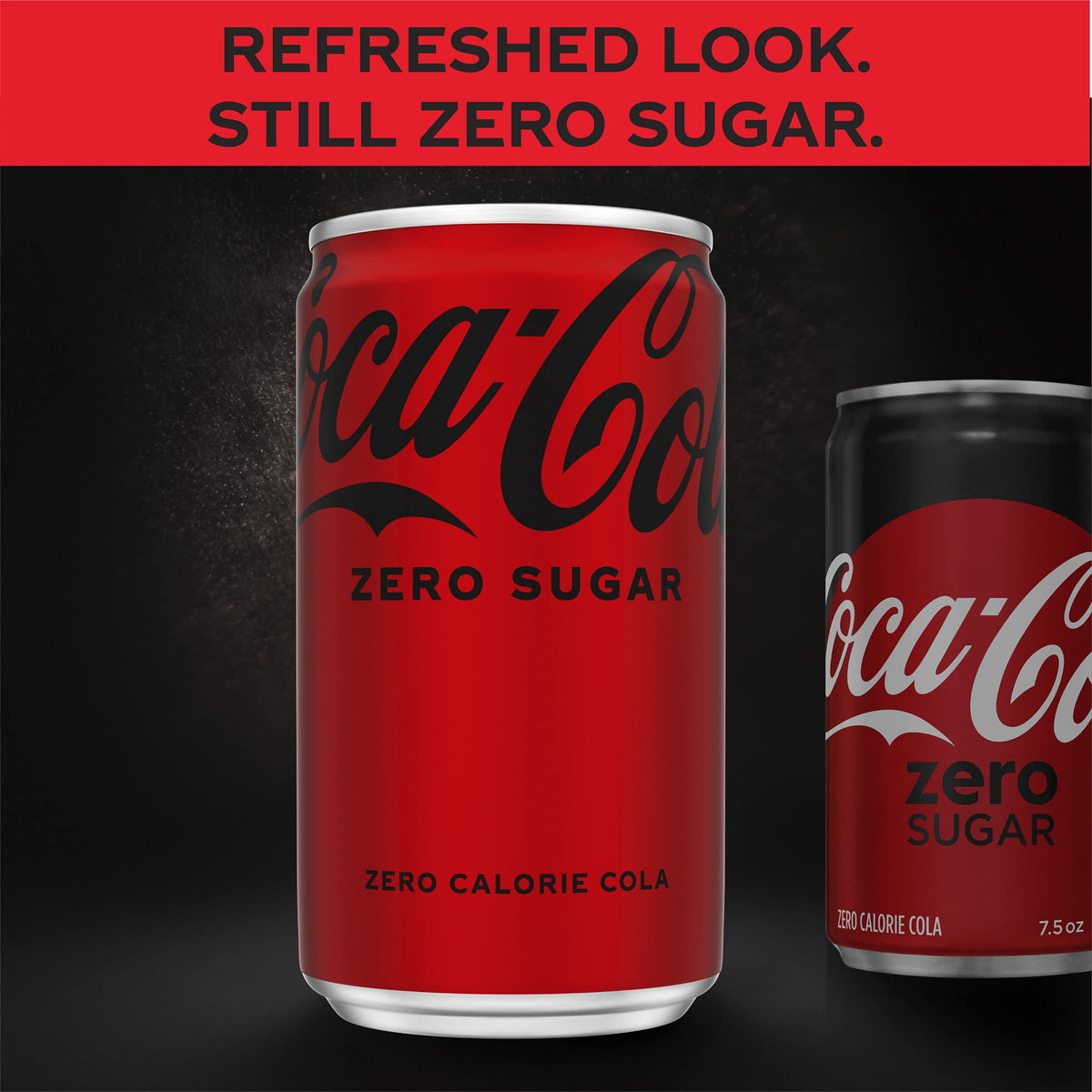 Coke Zero Sugar Mini-Can 7.5 fl oz 12 Pack R4089