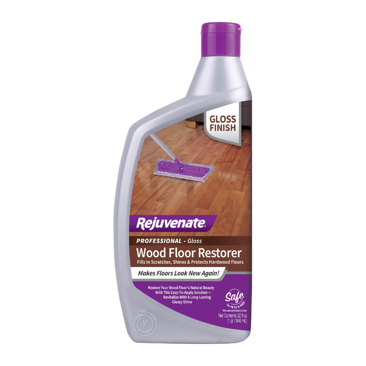32 Oz Gloss Finish Wood Floor Restorer A766