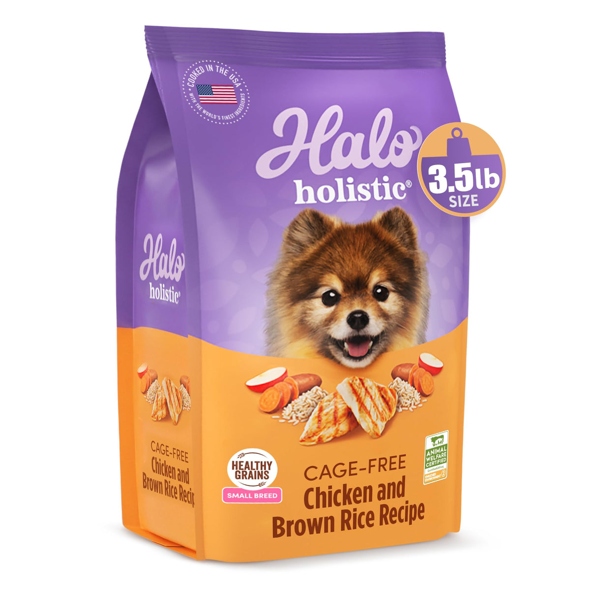 Small Breed Chicken & Brown Rice Dog Food 3.5 lb T2827