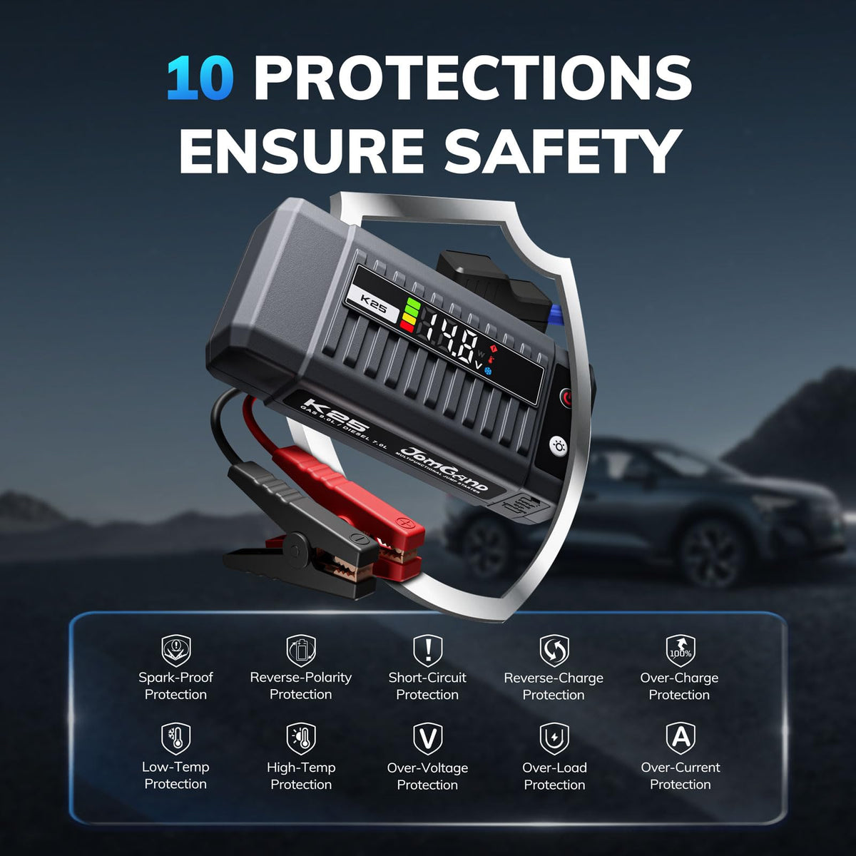 12V Portable Jump Starter P4463