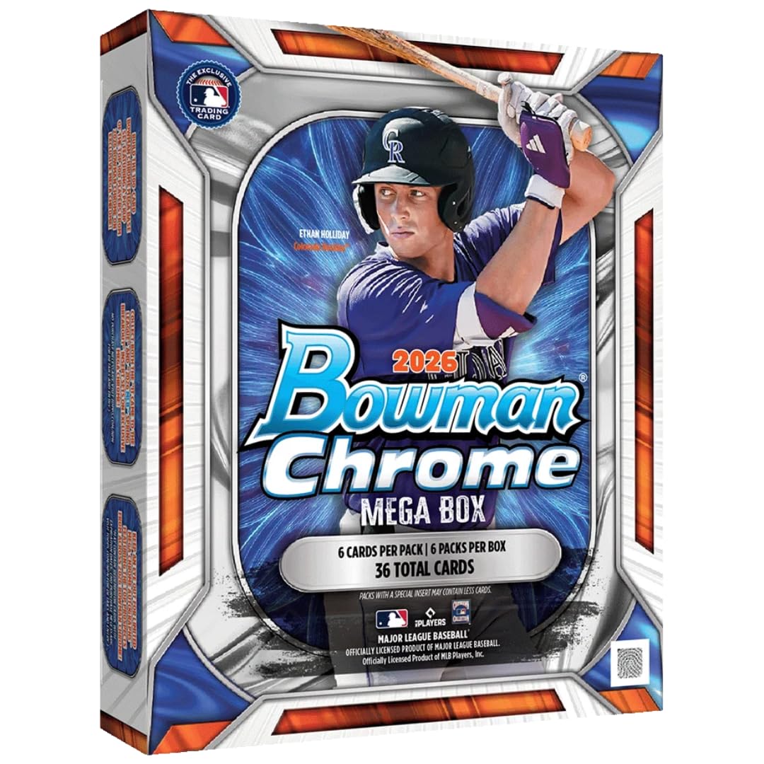 2026 Bowman Chrome Baseball Mega Box Q333215