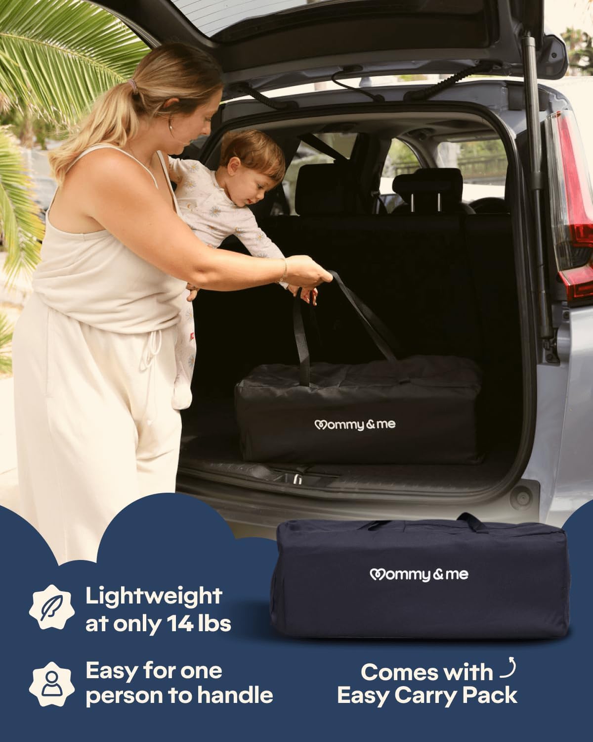 Black Travel Crib R768842