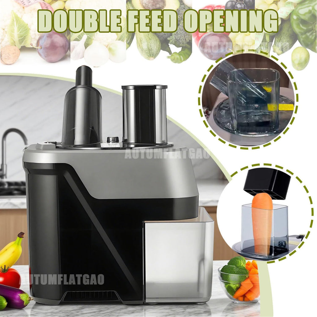 4 in 1 Electric Vegetable Chopper with 4 Stainless Steel Blades B747580