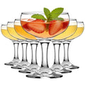 Clear 5.07 oz Stemmed Cocktail Glasses Set of 6 C458429