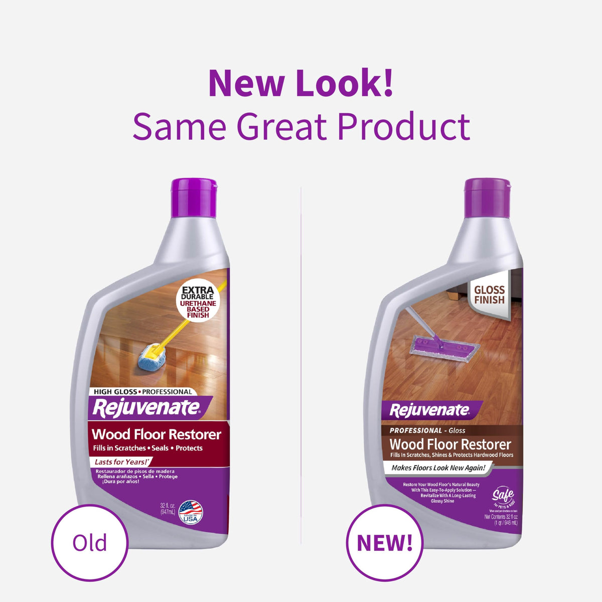 32 Oz Gloss Finish Wood Floor Restorer A766