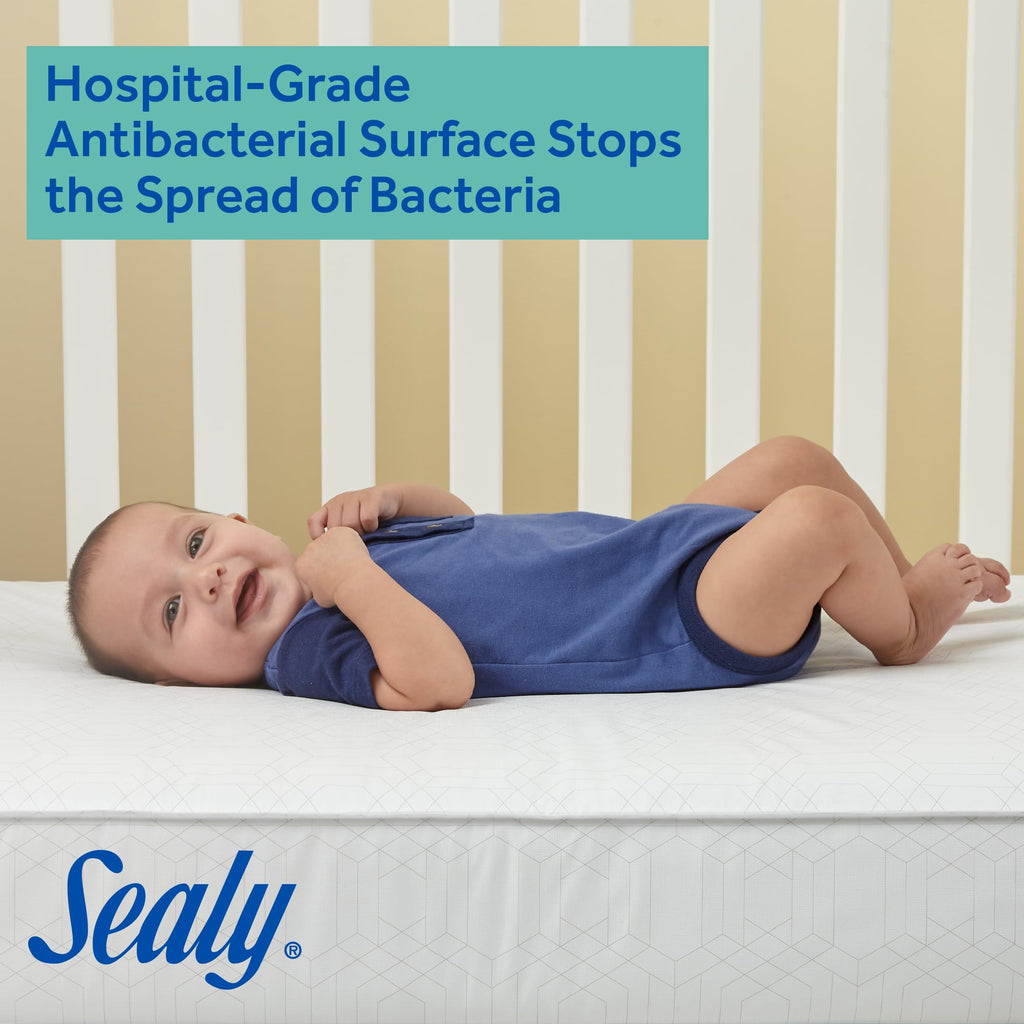 Infant & Toddler Crib Mattress, 204 Coils, Waterproof Breathable N2304