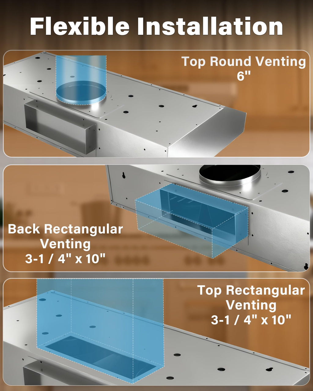 30 inch 900 CFM Stainless Steel Under Cabinet Range Hood J61498