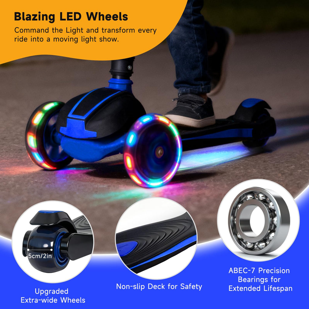Kids 3-Wheel Foldable Kick Scooter F120