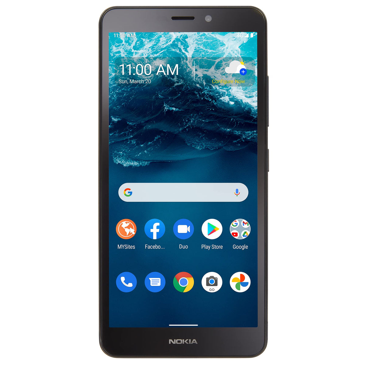 Black Prepaid Smartphone A3567