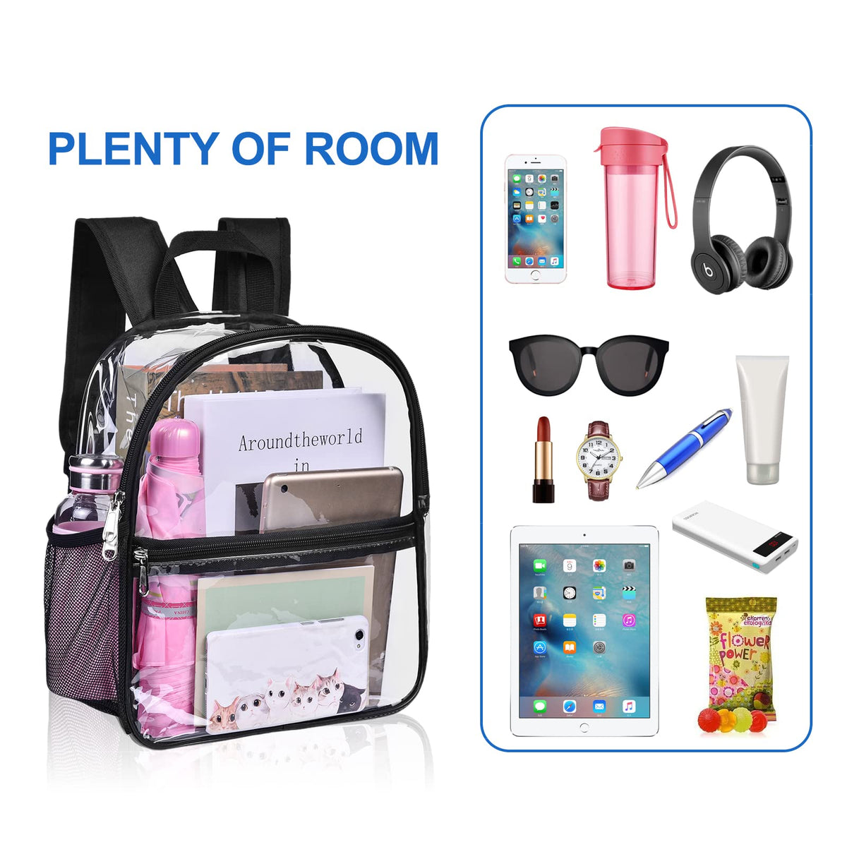 Clear Backpack N7789