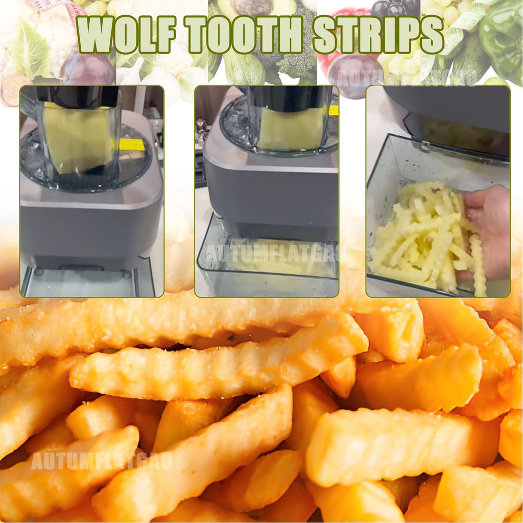 4 in 1 Electric Vegetable Chopper with 4 Stainless Steel Blades B747580