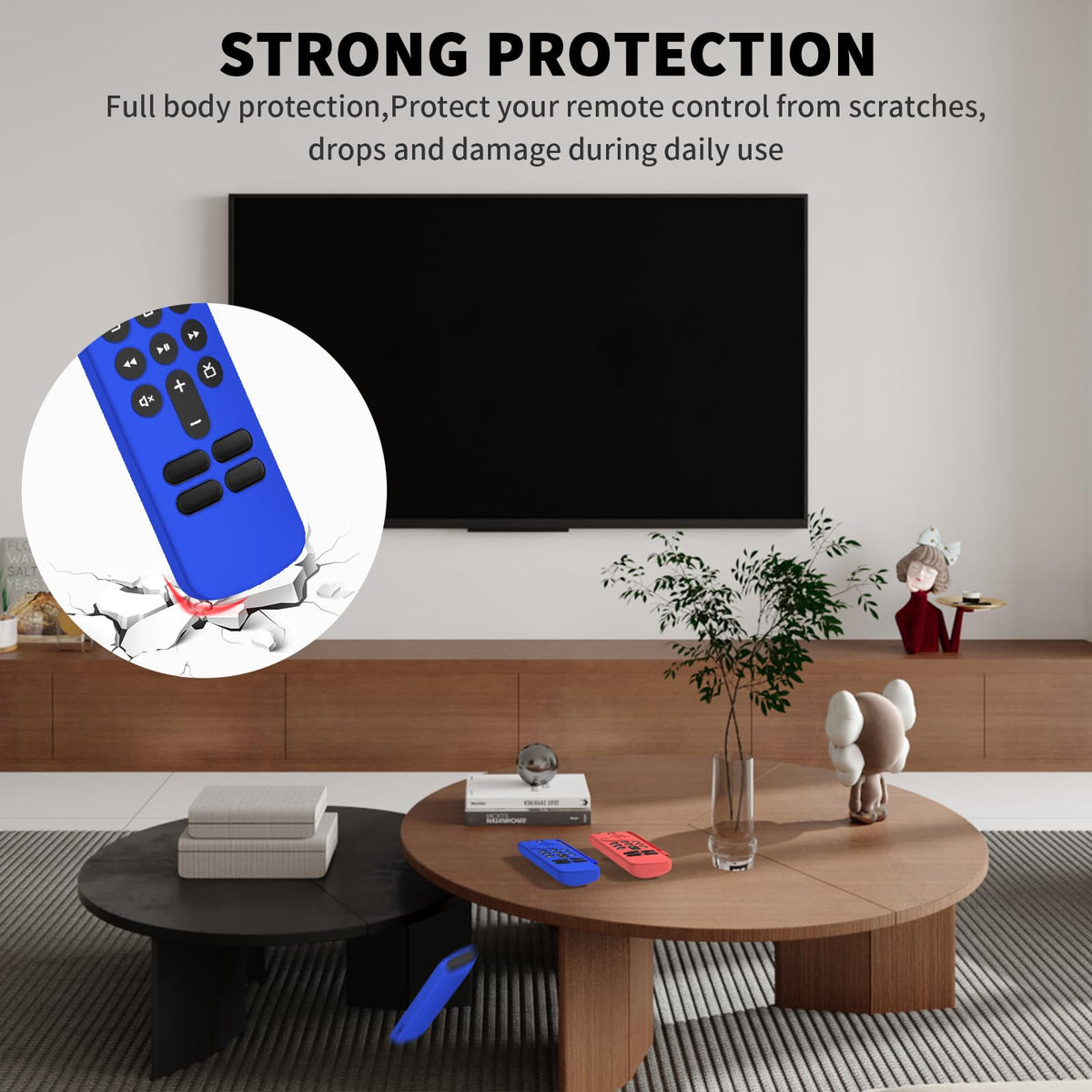 Silicone Remote Cover with Lanyard 2 Pack N670