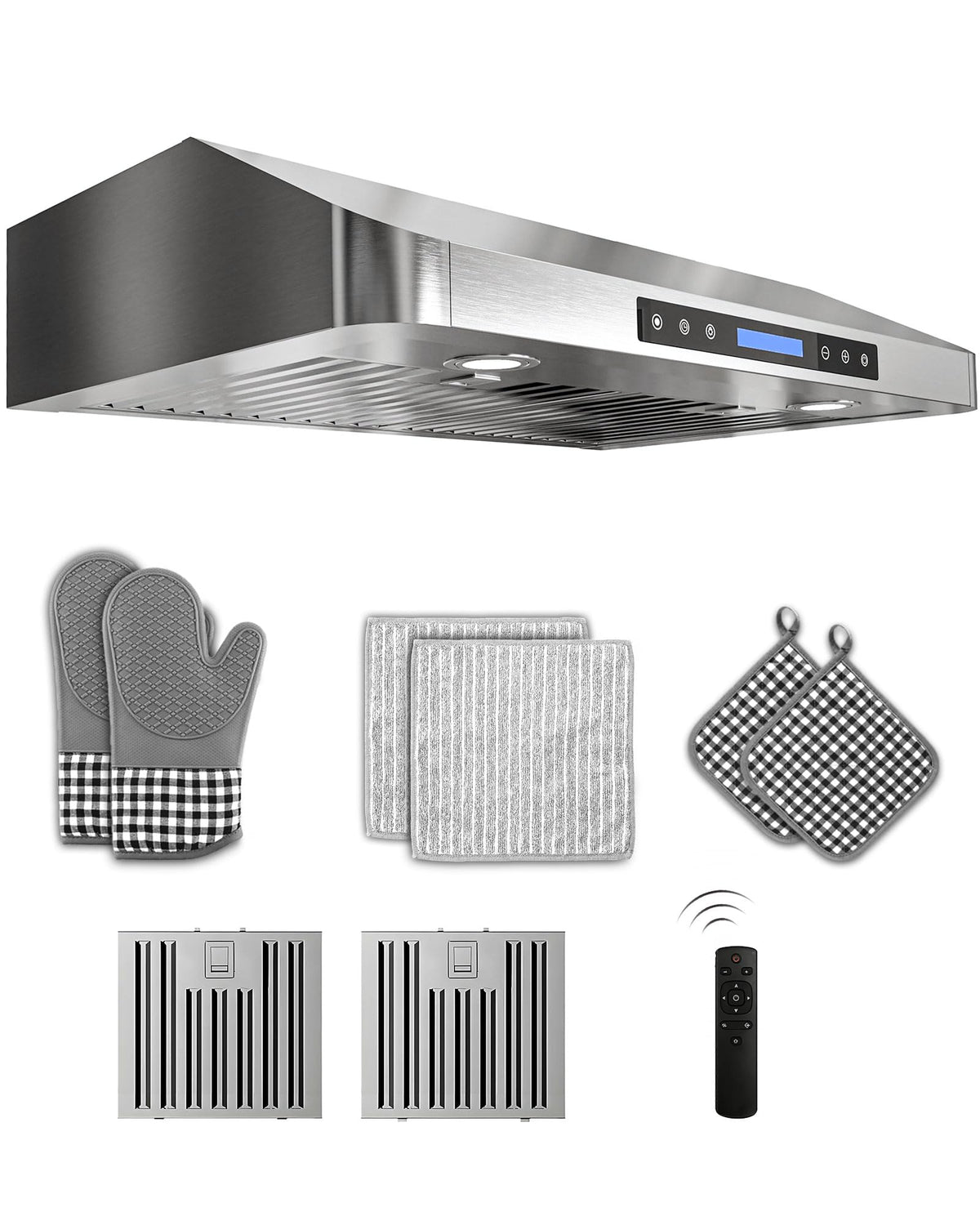 30 inch 900 CFM Stainless Steel Under Cabinet Range Hood J61498