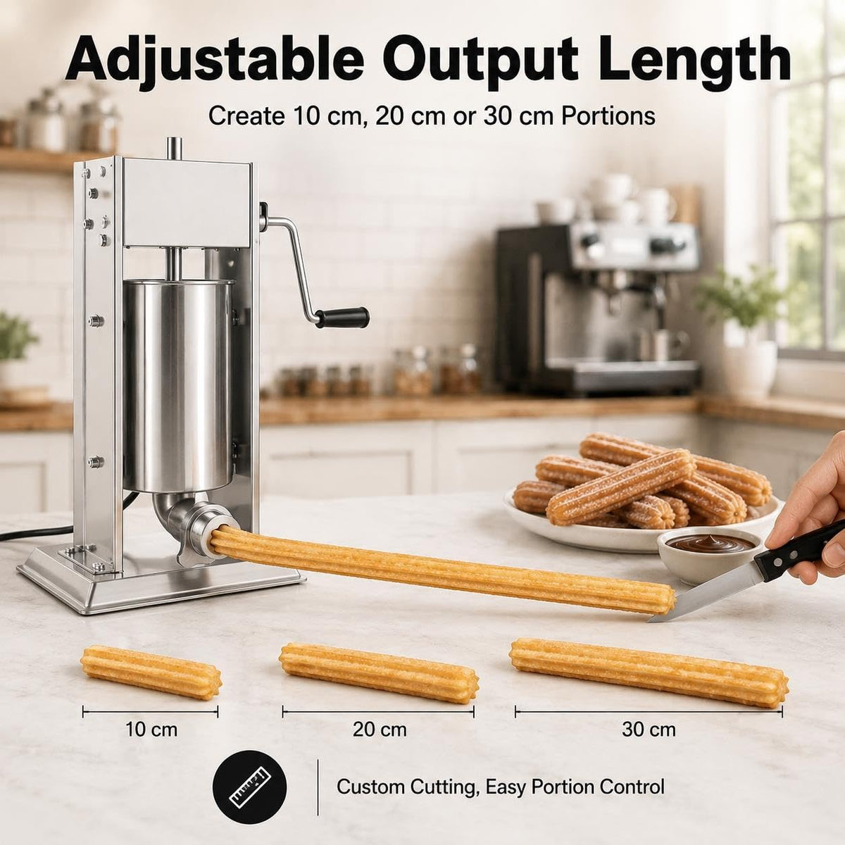 Vertical Meat Filler, Sausage Stuffer & Churro Maker H644096