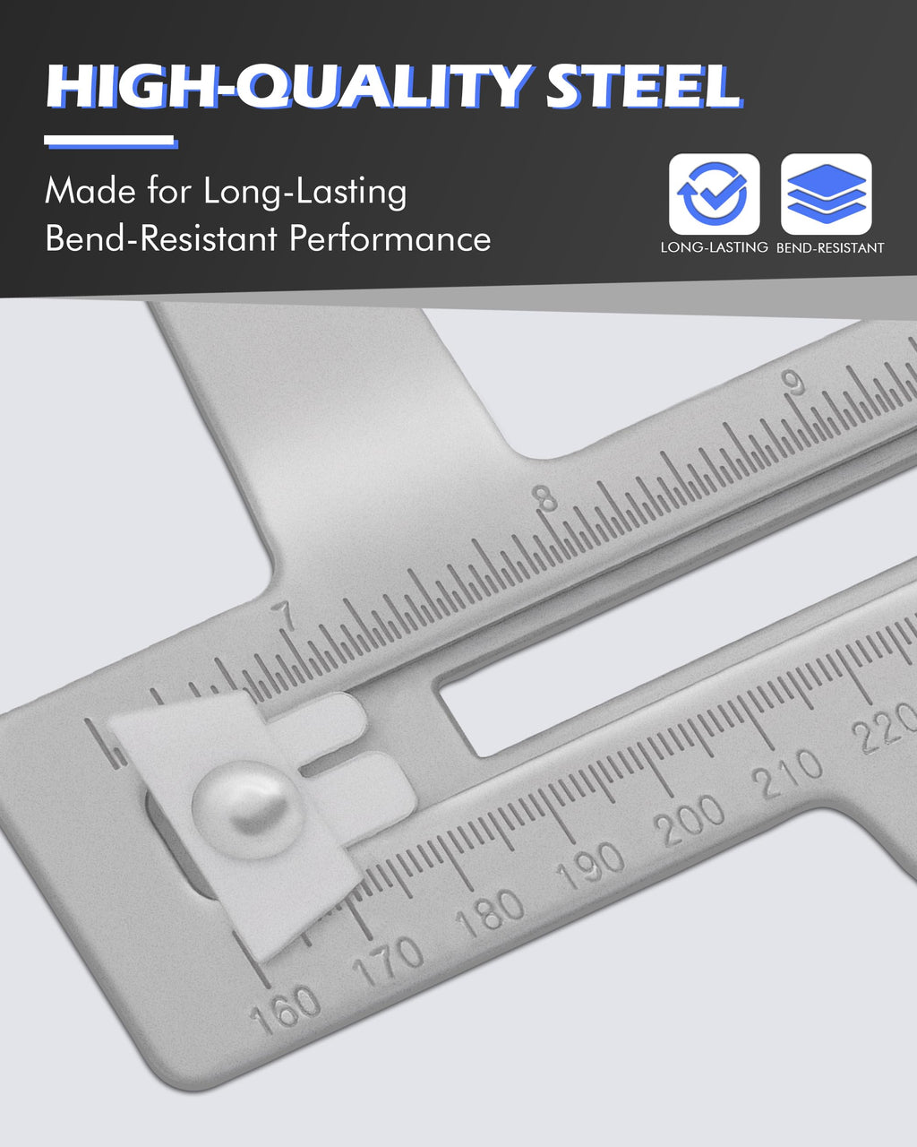 Drum Brake Measuring Tool Silver T213