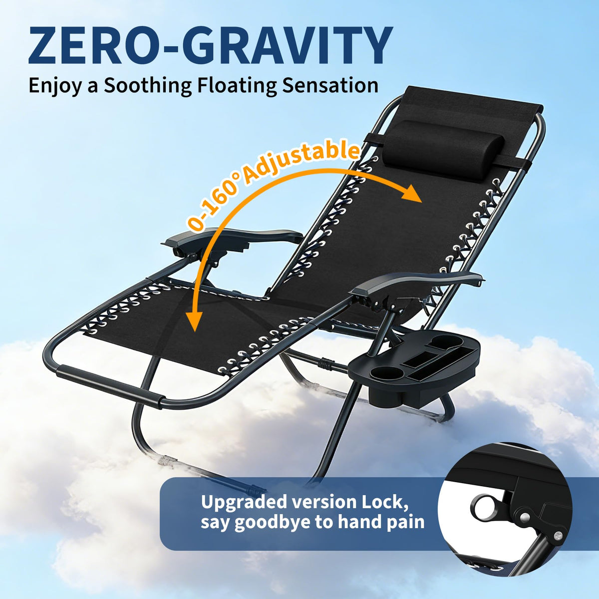 Zero Gravity Chair Set of 2 L4566