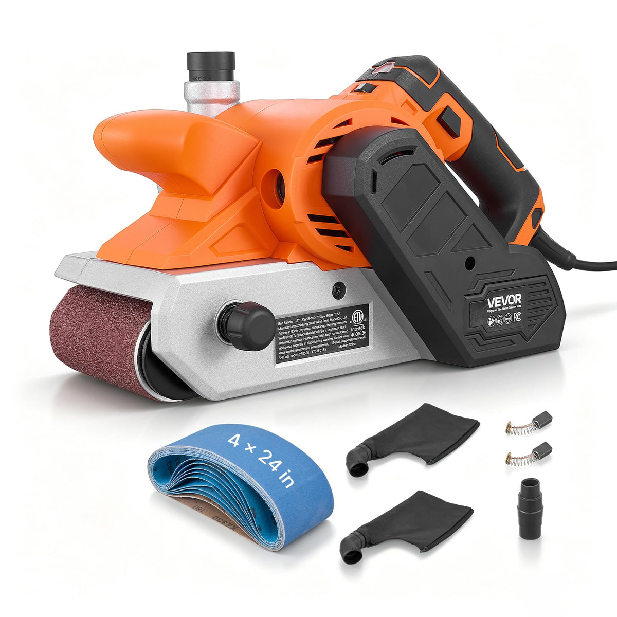 11.5A 4" x 24" Variable Speed Belt Sander O3366